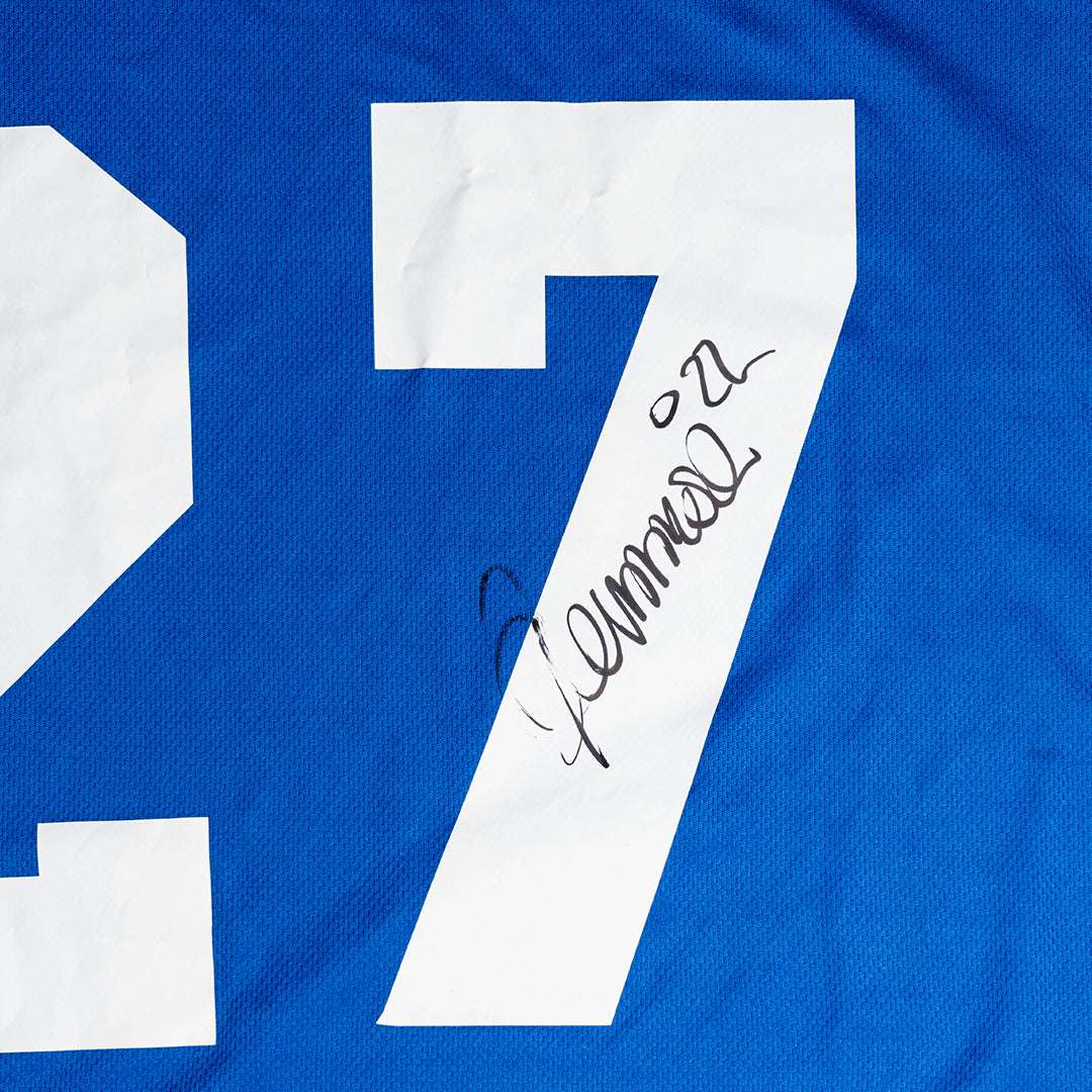 Jersey Firmado Carlos Hermosillo- Cruz Azul